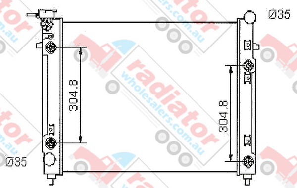 RW027150A Radiator
